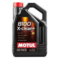 MOTUL 8100 X-CLEAN+, SAE 5W-30, 5L